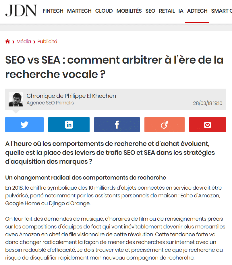 SEO vs SEA : comment arbitrer à l’ère de la recherche vocale ?